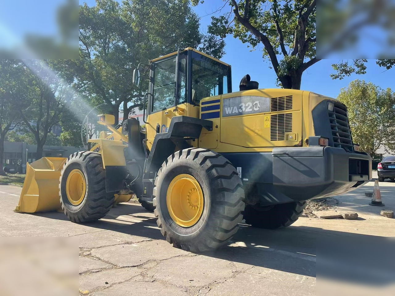 KOMATSU WA320-5 - Hjullastare: bild 3 KOMATSU WA320-5 - Hjullastare: bild 3