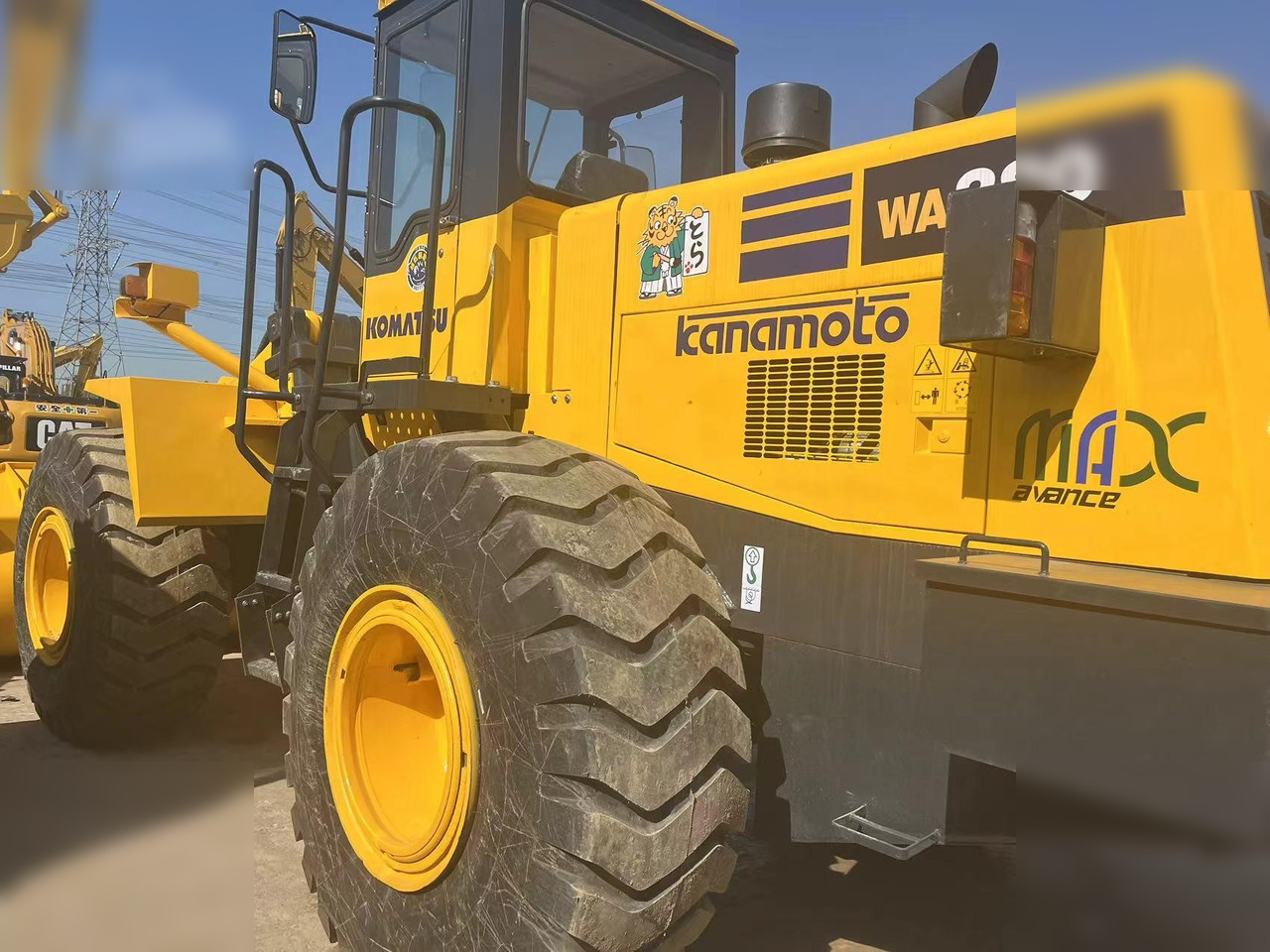 KOMATSU WA380-3 - Hjullastare: bild 5 KOMATSU WA380-3 - Hjullastare: bild 5