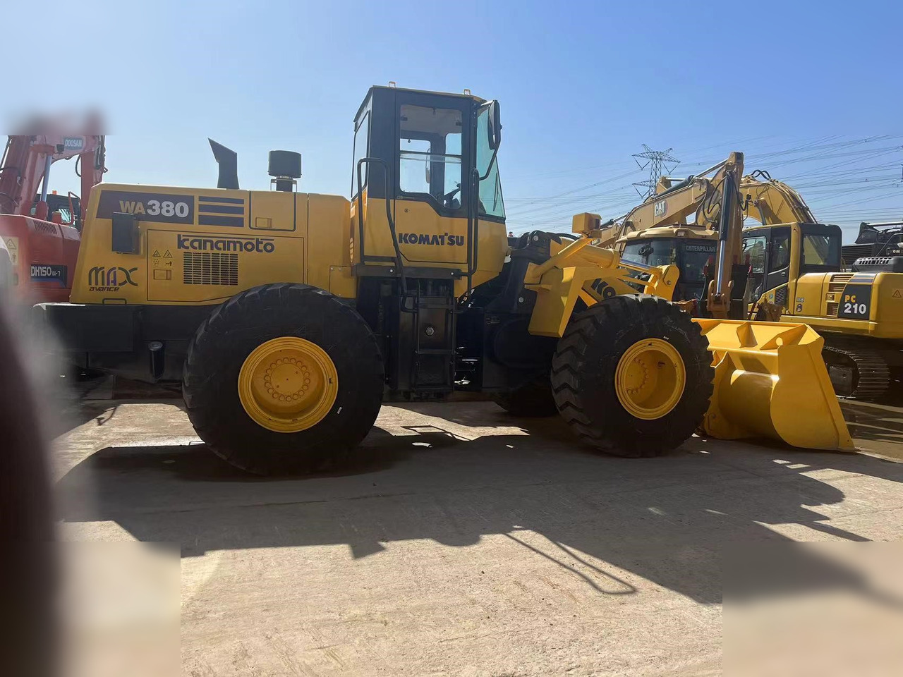 KOMATSU WA380-3 - Hjullastare: bild 1 KOMATSU WA380-3 - Hjullastare: bild 1