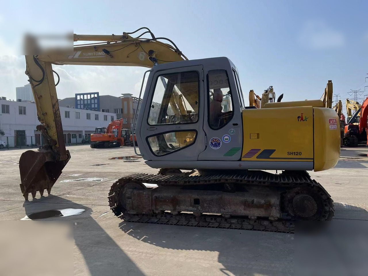 SUMITOMO SH120 - Bandgrävare: bild 5 SUMITOMO SH120 - Bandgrävare: bild 5