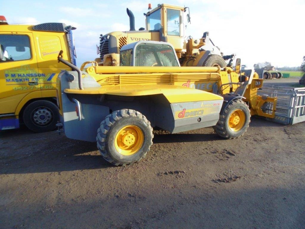 Teleskoplastare med skopa-gafflar-arbetskorg Dieci - Teleskoplastar: bild 3 Teleskoplastare med skopa-gafflar-arbetskorg Dieci - Teleskoplastar: bild 3