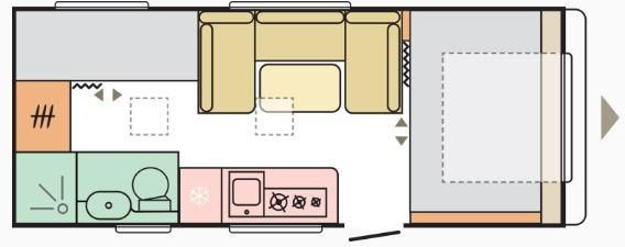 Adria Adora 573 PT* Fb-Temp.*Alde-Warmwasser-Hz. - Husvagn: bild 3 Adria Adora 573 PT* Fb-Temp.*Alde-Warmwasser-Hz. - Husvagn: bild 3
