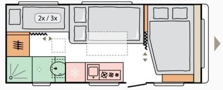 Adria Altea 60Y 552 PK*Fußboden-Temp*Eingangstür Fenst - Husvagn: bild 5 Adria Altea 60Y 552 PK*Fußboden-Temp*Eingangstür Fenst - Husvagn: bild 5