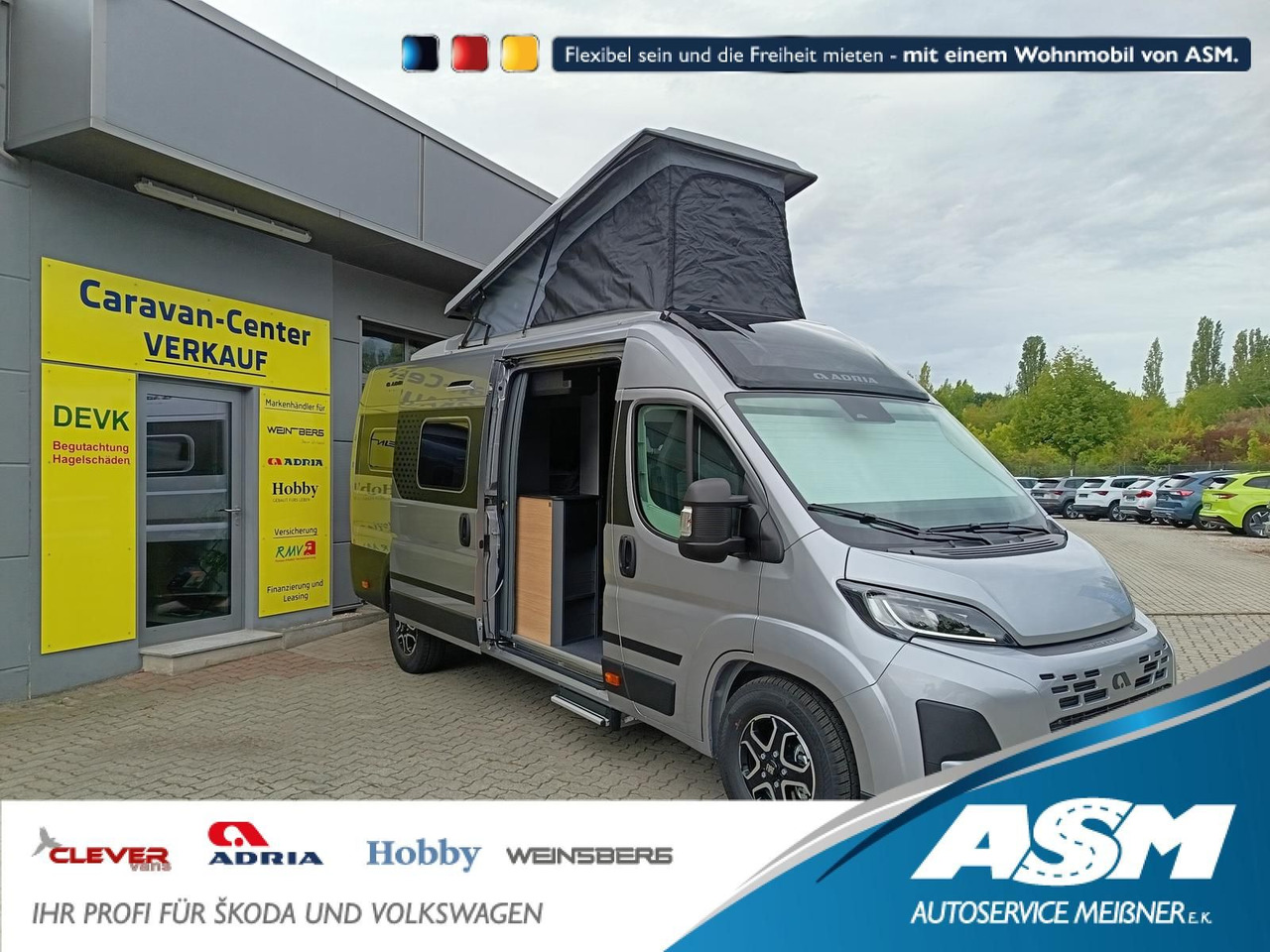 Adria Twin "60Y" 640 SGX 4,25MAXI*JUBILEE*AUFSTELLDACH - Campingbil: bild 1 Adria Twin "60Y" 640 SGX 4,25MAXI*JUBILEE*AUFSTELLDACH - Campingbil: bild 1