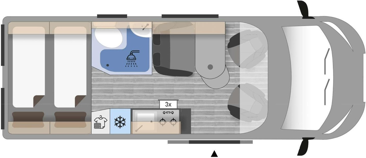 Clever Celebration 600 MJ24*AHK*MARKISE*ACC*R-KAM*RADIO - Campingbil: bild 3 Clever Celebration 600 MJ24*AHK*MARKISE*ACC*R-KAM*RADIO - Campingbil: bild 3