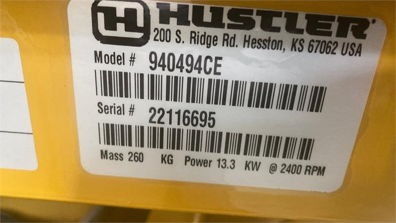 Hustler Raptor X 42 - Gräsklippare: bild 5 Hustler Raptor X 42 - Gräsklippare: bild 5