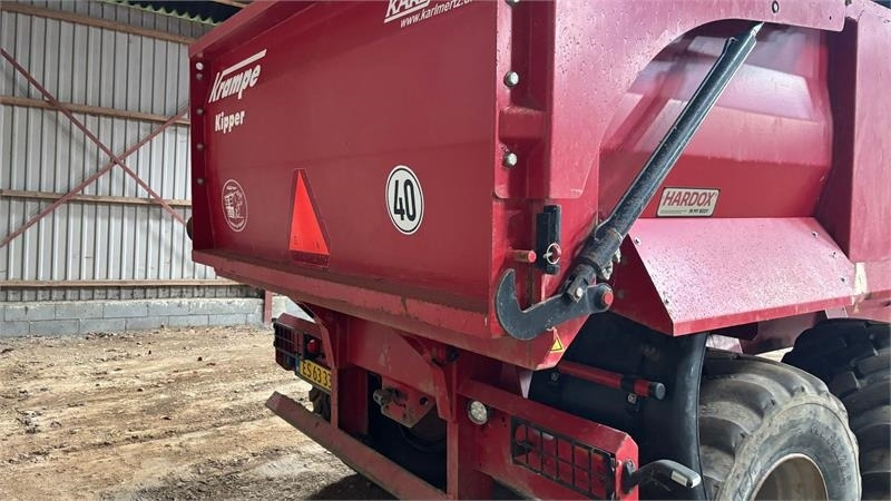 Krampe SK 550 Entreprenørvogn med Hardox kasse SK 500 - Tippvagn för lantbruk: bild 4 Krampe SK 550 Entreprenørvogn med Hardox kasse SK 500 - Tippvagn för lantbruk: bild 4