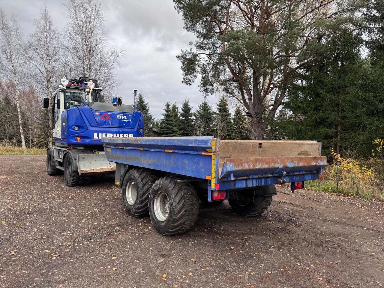 Liebherr A 914 Compact Litronic - Grävmaskin på däck: bild 5 Liebherr A 914 Compact Litronic - Grävmaskin på däck: bild 5