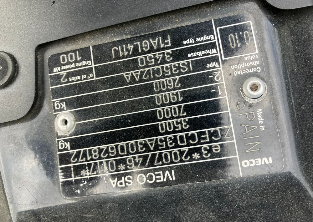 Iveco DAILY 35C14 ramo do zabudowy kiper wywrotka - Chassi lastbil: bild 5 Iveco DAILY 35C14 ramo do zabudowy kiper wywrotka - Chassi lastbil: bild 5