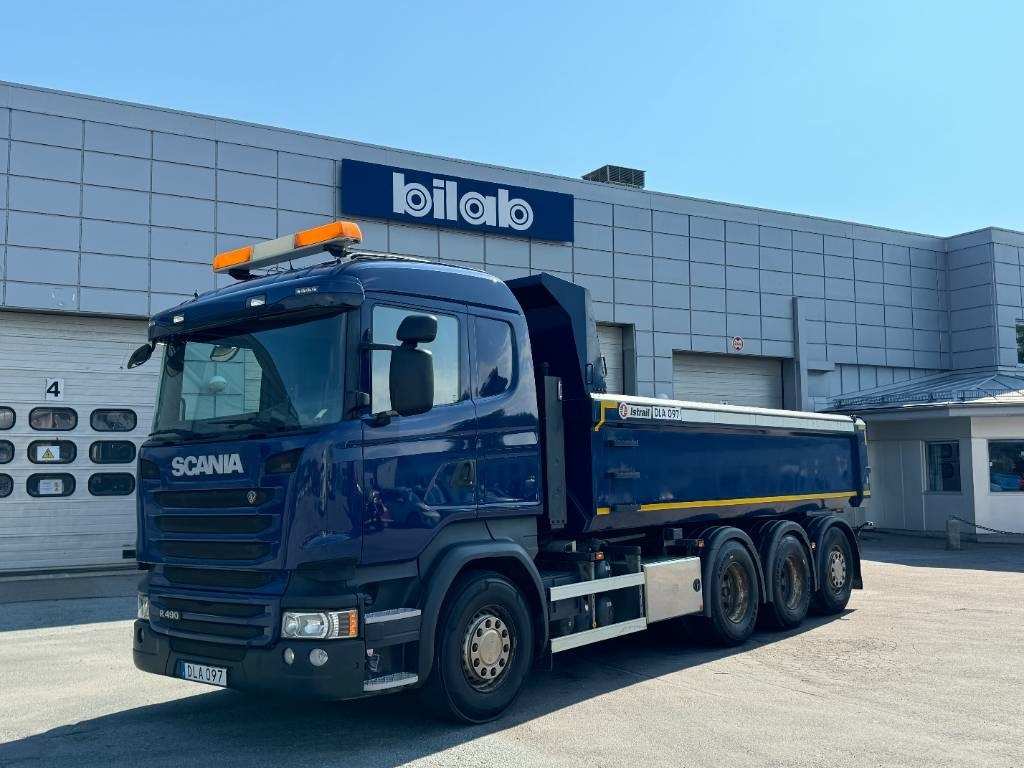 Scania R 490 8x4*4 Tippbil - Tippbil lastbil: bild 1 Scania R 490 8x4*4 Tippbil - Tippbil lastbil: bild 1