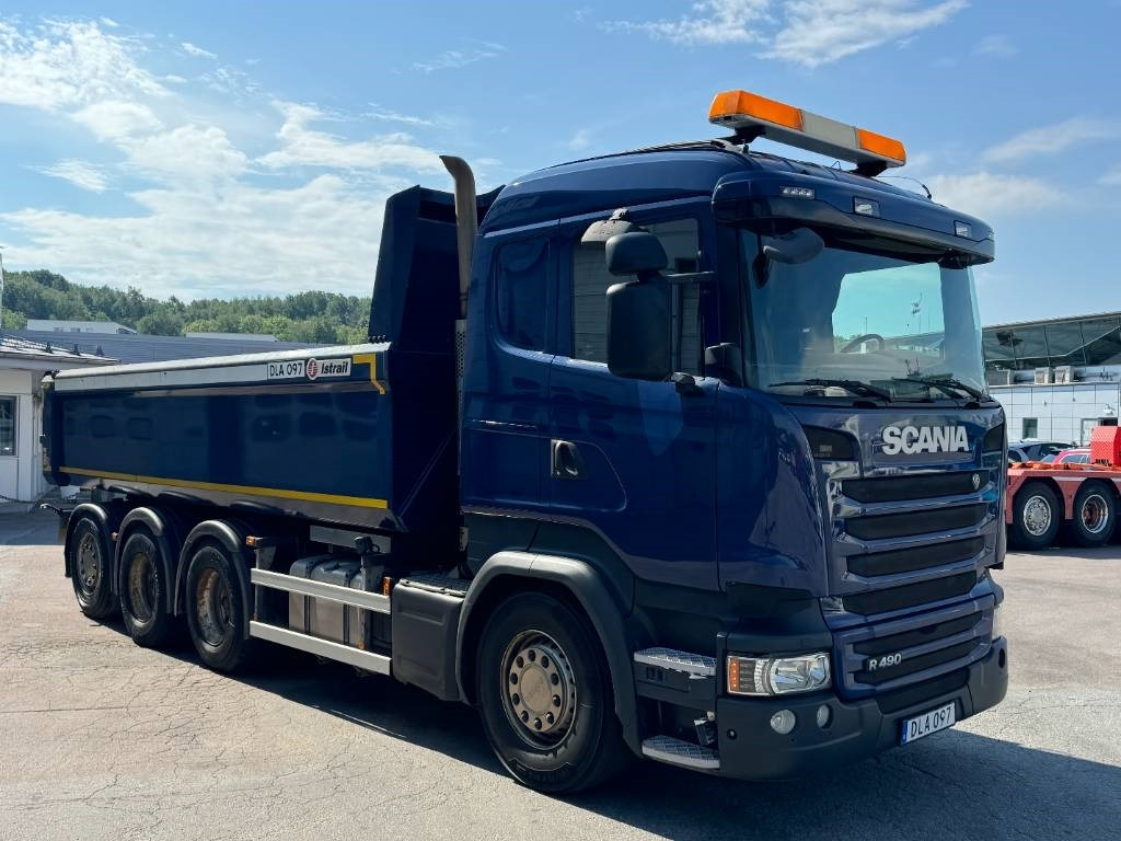 Scania R 490 8x4*4 Tippbil - Tippbil lastbil: bild 3 Scania R 490 8x4*4 Tippbil - Tippbil lastbil: bild 3