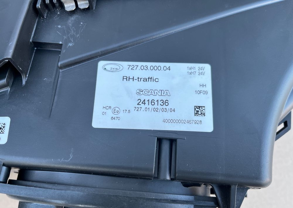 Lampa Scania R Streamline lewa reflektor 2416136 - Ljus/ Belysning för Lastbil: bild 3 Lampa Scania R Streamline lewa reflektor 2416136 - Ljus/ Belysning för Lastbil: bild 3