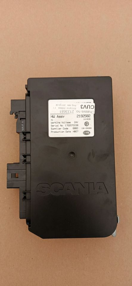 SCANIA R S STEROWNIK ŚWIATEŁ KOMPUTER CUV3 2632613 - Kontrollenhet för Lastbil: bild 1 SCANIA R S STEROWNIK ŚWIATEŁ KOMPUTER CUV3 2632613 - Kontrollenhet för Lastbil: bild 1