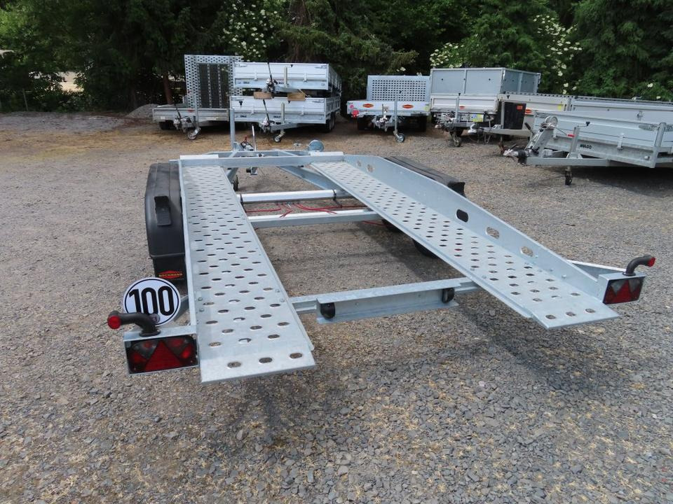 Aktionspreis, Autotransporter,kippbar,100 km/h, PKW Anhänger - Biltransportsläp: bild 5 Aktionspreis, Autotransporter,kippbar,100 km/h, PKW Anhänger - Biltransportsläp: bild 5