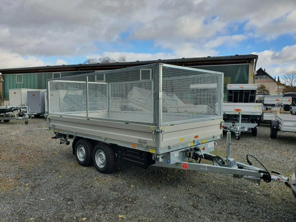 Tippsläp Böckmann PKW-Anhänger 3,5to, Dreiseitenkipper, Gitter: bild 19