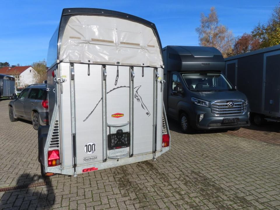 Hästsläp Böckmann, Pferdeanhänger, Champion R, top, SaKa. 100 km/h: bild 13