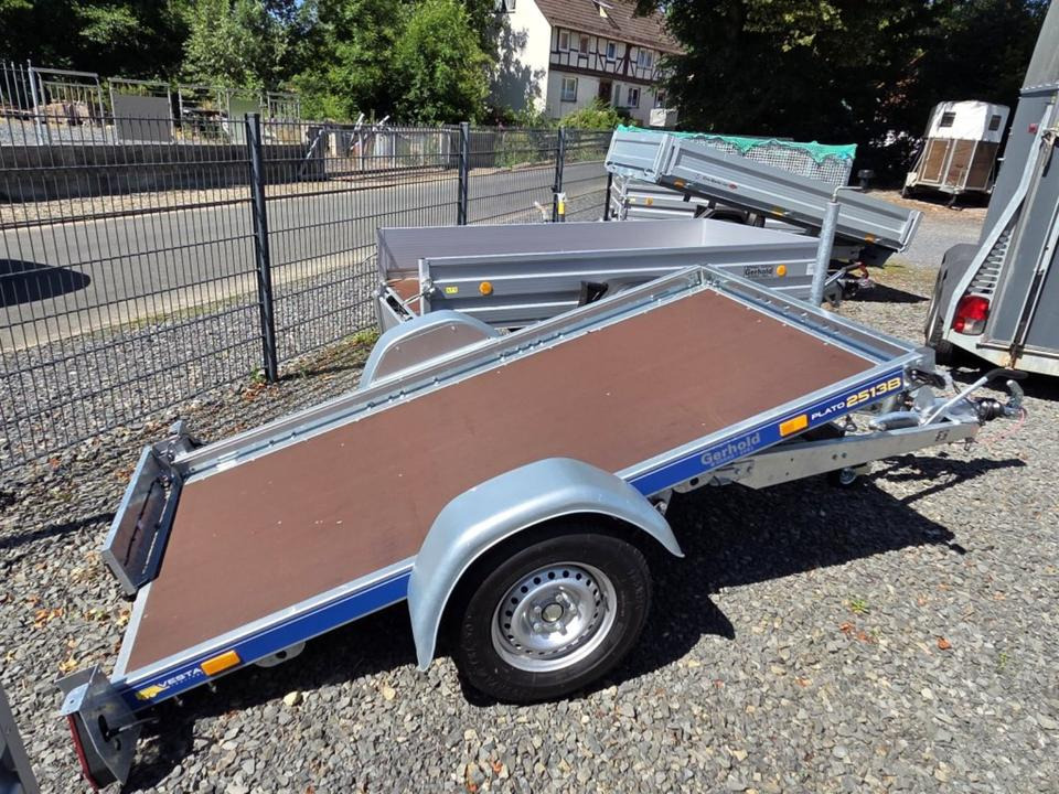 PKW-Anhänger 13 Stützrad Kippbar Motorrad Rasenmäher Quad 100km/h - MC-släp: bild 2 PKW-Anhänger 13 Stützrad Kippbar Motorrad Rasenmäher Quad 100km/h - MC-släp: bild 2