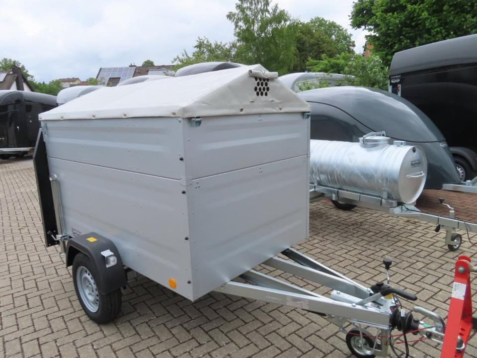 TPV Kleinviehanhänger 1,0t Flügeltür Viehanhänger Ziegen Schafe - Djursläp: bild 3 TPV Kleinviehanhänger 1,0t Flügeltür Viehanhänger Ziegen Schafe - Djursläp: bild 3