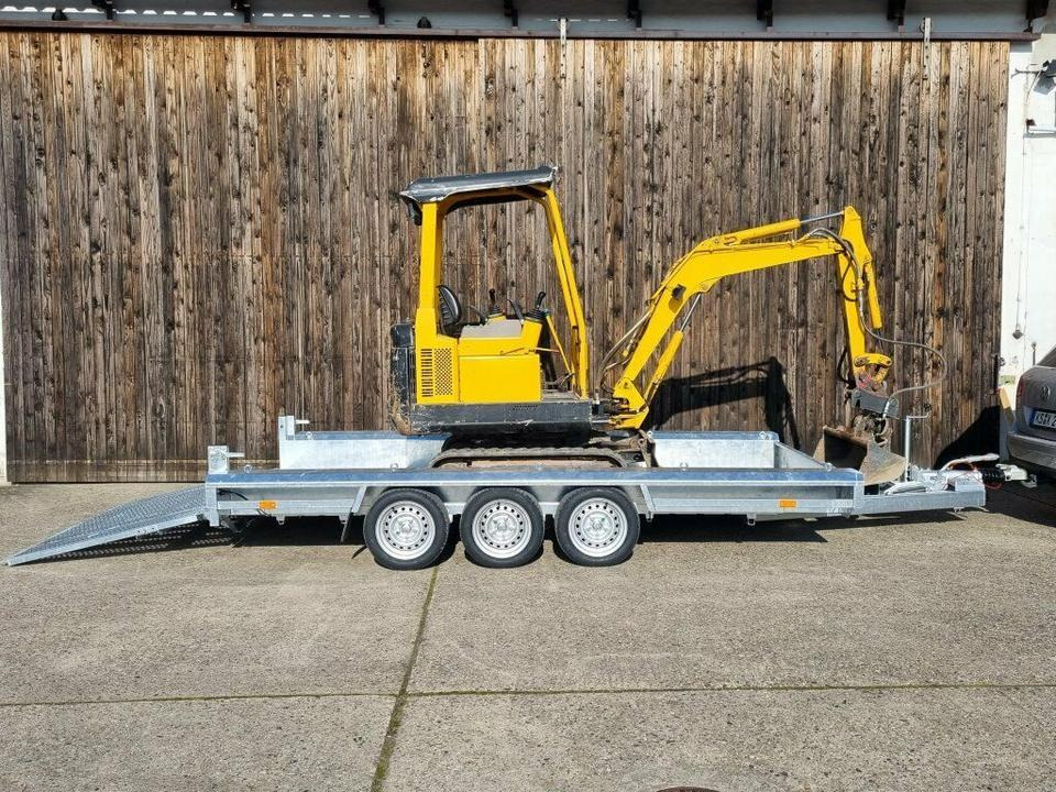 Tridem Maschinentransporter 3,5t, PKW-Anhänger 4,8 x 1,8m - Maskinsläp: bild 1 Tridem Maschinentransporter 3,5t, PKW-Anhänger 4,8 x 1,8m - Maskinsläp: bild 1