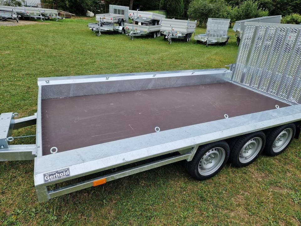 Tridem Maschinentransporter 3,5t, PKW-Anhänger 4,8 x 1,8m - Maskinsläp: bild 3 Tridem Maschinentransporter 3,5t, PKW-Anhänger 4,8 x 1,8m - Maskinsläp: bild 3