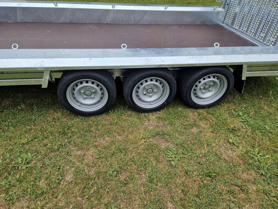 Tridem Maschinentransporter 3,5t, PKW-Anhänger 4,8 x 1,8m - Maskinsläp: bild 4 Tridem Maschinentransporter 3,5t, PKW-Anhänger 4,8 x 1,8m - Maskinsläp: bild 4