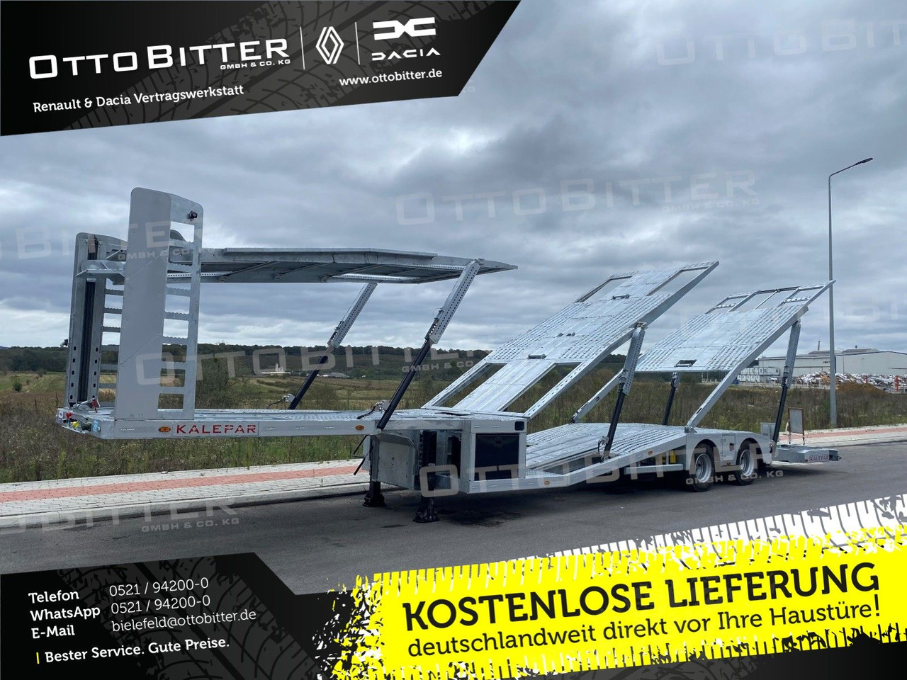 KALEPAR KLP228V6 6er-Autotransporter VDI2700 - Biltransportbil semitrailer: bild 1 KALEPAR KLP228V6 6er-Autotransporter VDI2700 - Biltransportbil semitrailer: bild 1