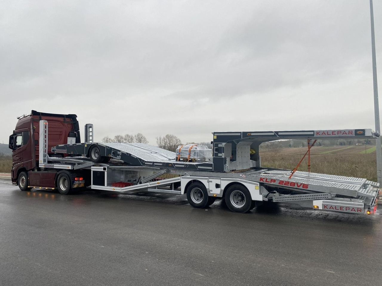 KALEPAR KLP228V6 6er-Autotransporter VDI2700 - Biltransportbil semitrailer: bild 2 KALEPAR KLP228V6 6er-Autotransporter VDI2700 - Biltransportbil semitrailer: bild 2