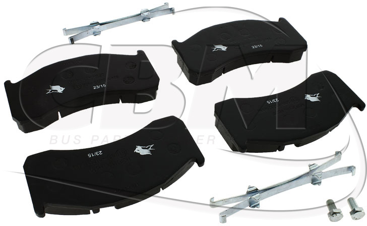 MERITOR BRAKE PAD KIT - TIMKEN BOSCH (SET1040900SA | SET1040 | 0986015670) - Bromsbelägg för Buss: bild 1 MERITOR BRAKE PAD KIT - TIMKEN BOSCH (SET1040900SA | SET1040 | 0986015670) - Bromsbelägg för Buss: bild 1