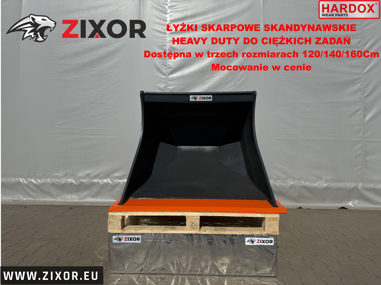 ZIXOR Skandynawska - Grävmaskinsskopa för Tillbehör: bild 1 ZIXOR Skandynawska - Grävmaskinsskopa för Tillbehör: bild 1