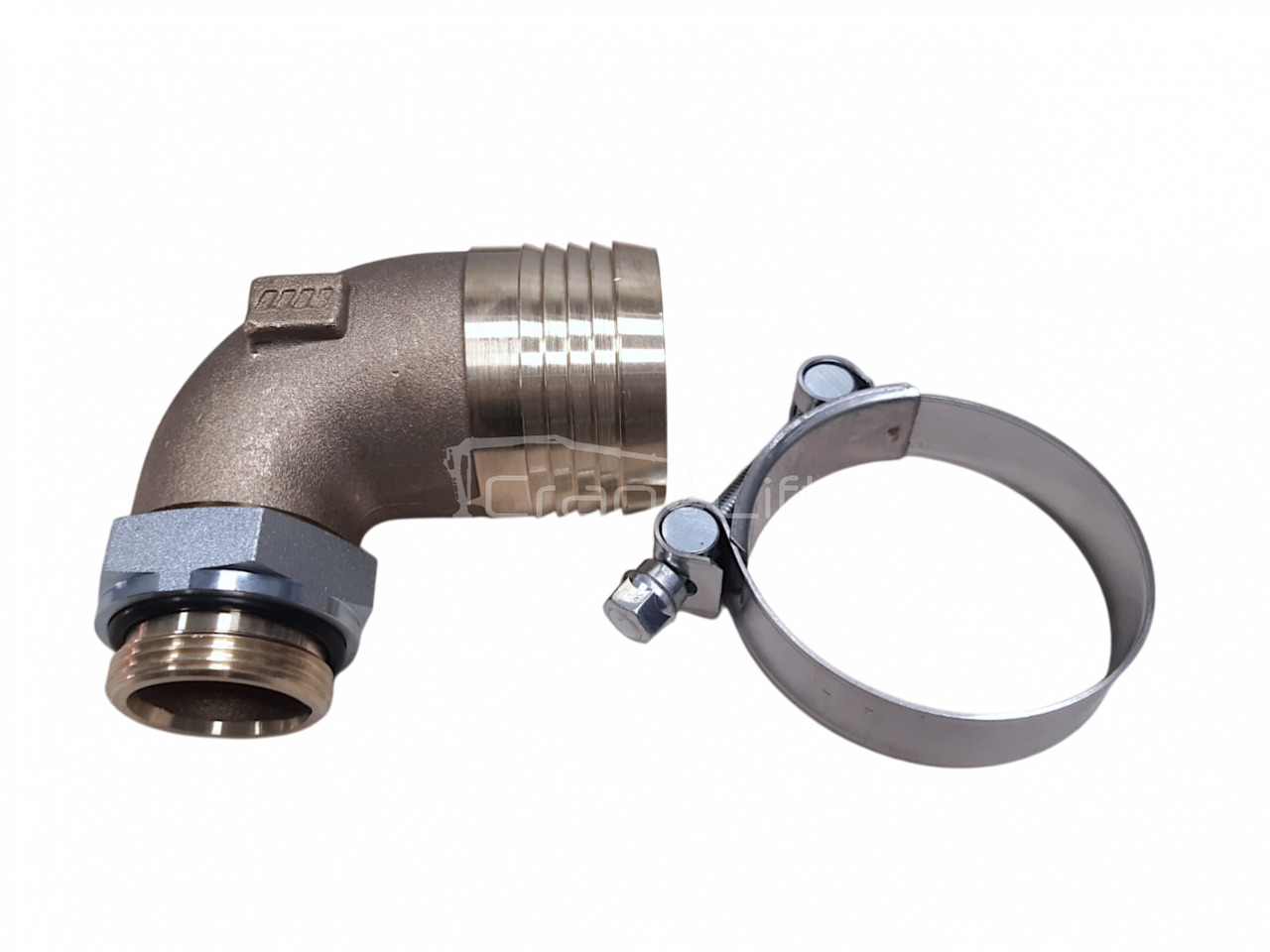 Króciec ssawny 90° G1 1/4" DN63 15510000538 - Hydraulpump för Lastbilskran: bild 1 Króciec ssawny 90° G1 1/4" DN63 15510000538 - Hydraulpump för Lastbilskran: bild 1