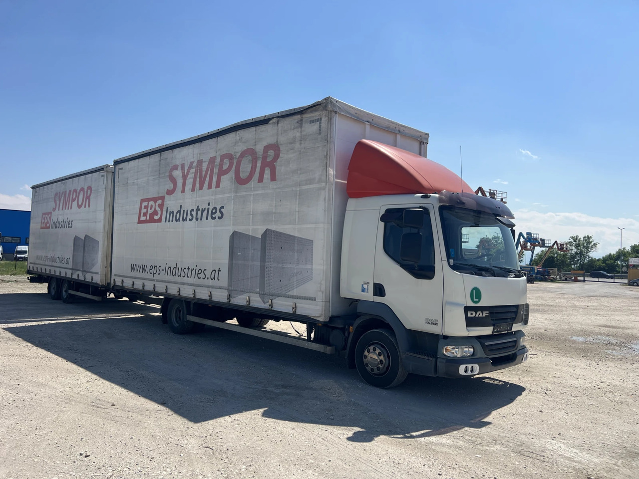 Daf Fa 7.85м., Euro5, Щора, Композиция, Mega, Внос - Kapellbil: bild 2 Daf Fa 7.85м., Euro5, Щора, Композиция, Mega, Внос - Kapellbil: bild 2