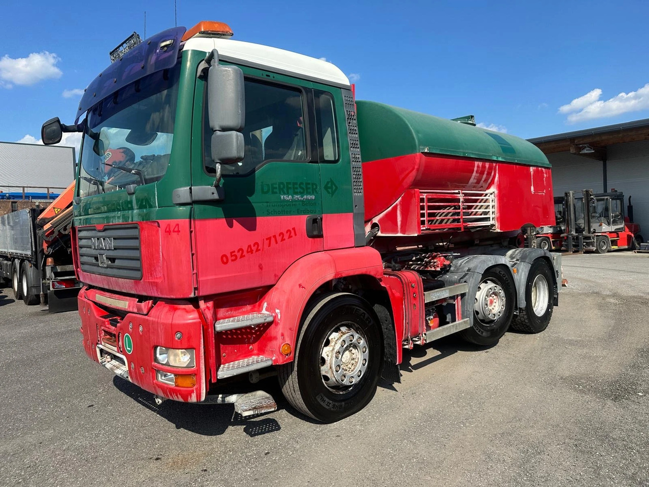 Man Tga За миене на Улици, Нов внос , - Tankbil: bild 4 Man Tga За миене на Улици, Нов внос , - Tankbil: bild 4