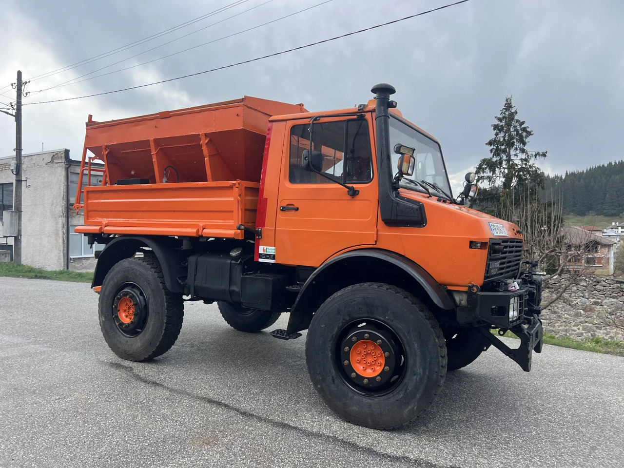 Mercedes-Benz UNIMOG U1500, 4х4, Самосвал - Plogbil: bild 4 Mercedes-Benz UNIMOG U1500, 4х4, Самосвал - Plogbil: bild 4