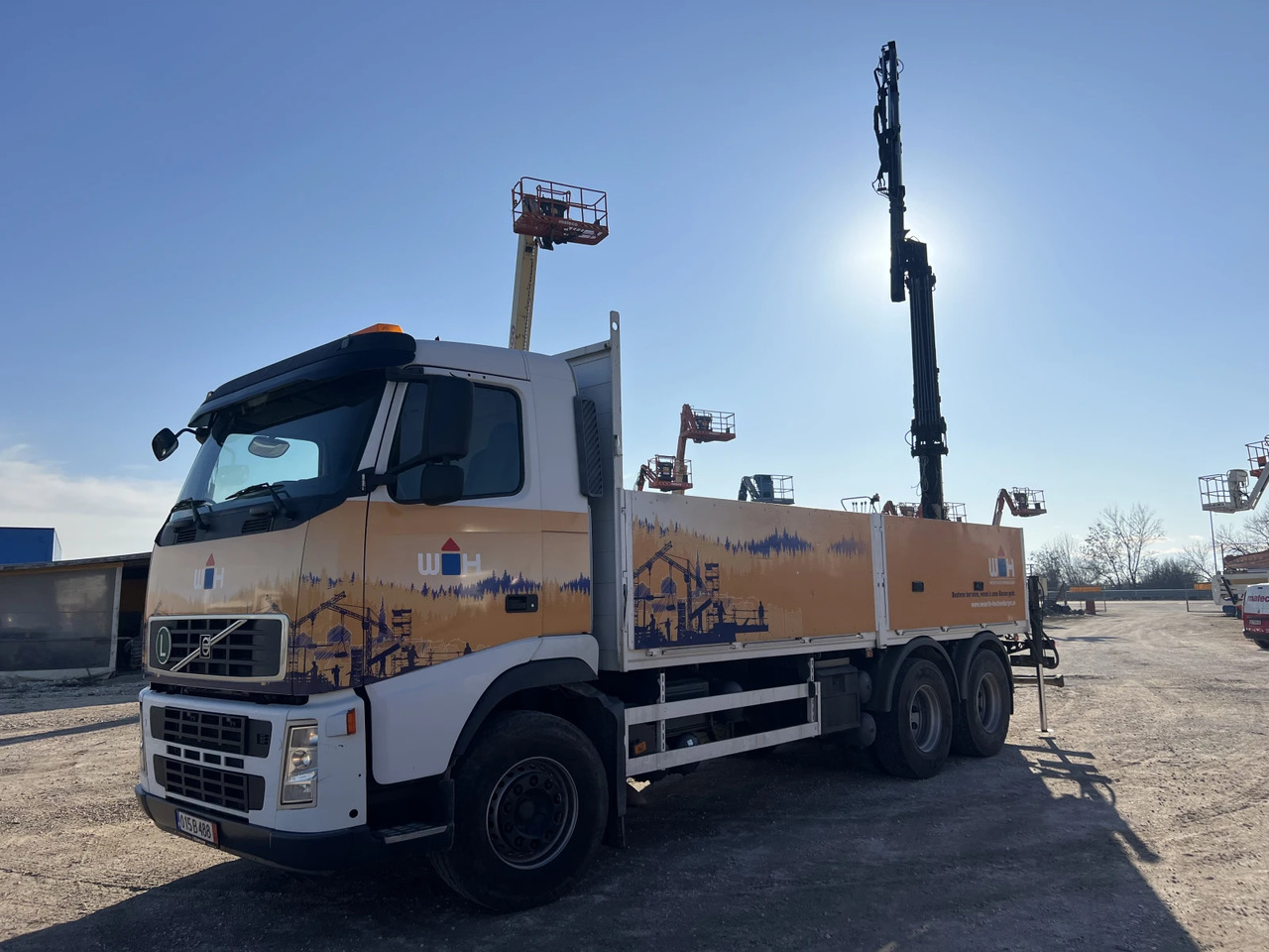 Volvo Fh 12 6х6, Кран, Нов внос - Flakbil, Kranbil: bild 2 Volvo Fh 12 6х6, Кран, Нов внос - Flakbil, Kranbil: bild 2