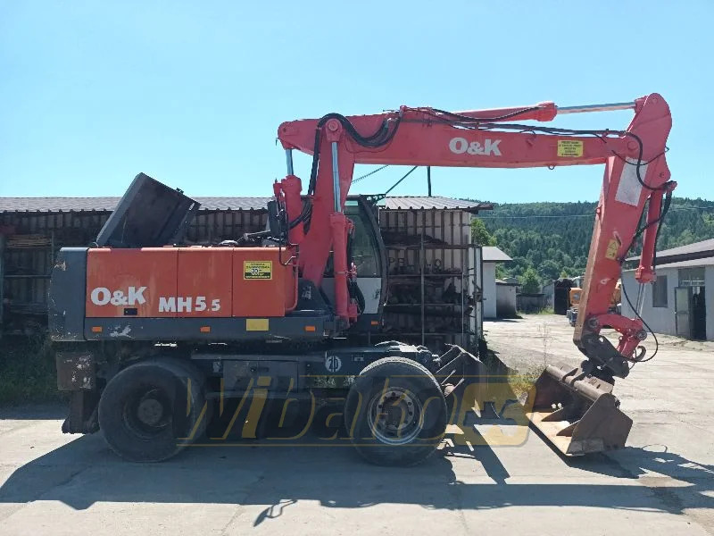 O&K MH5.5 - Grävmaskin på däck: bild 2 O&K MH5.5 - Grävmaskin på däck: bild 2