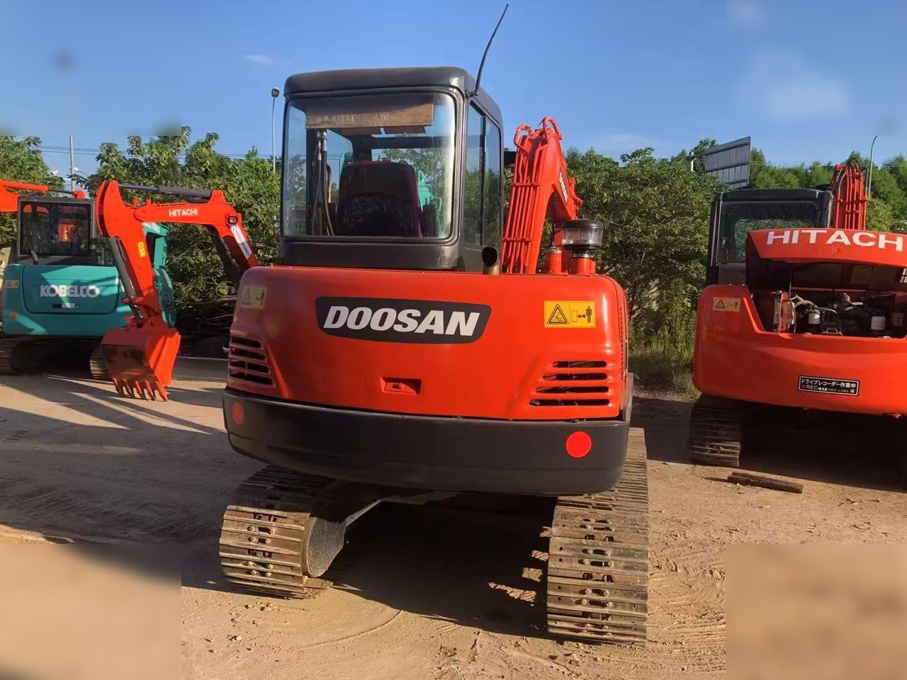DOOSAN DH55-V - Minigrävmaskin: bild 5 DOOSAN DH55-V - Minigrävmaskin: bild 5