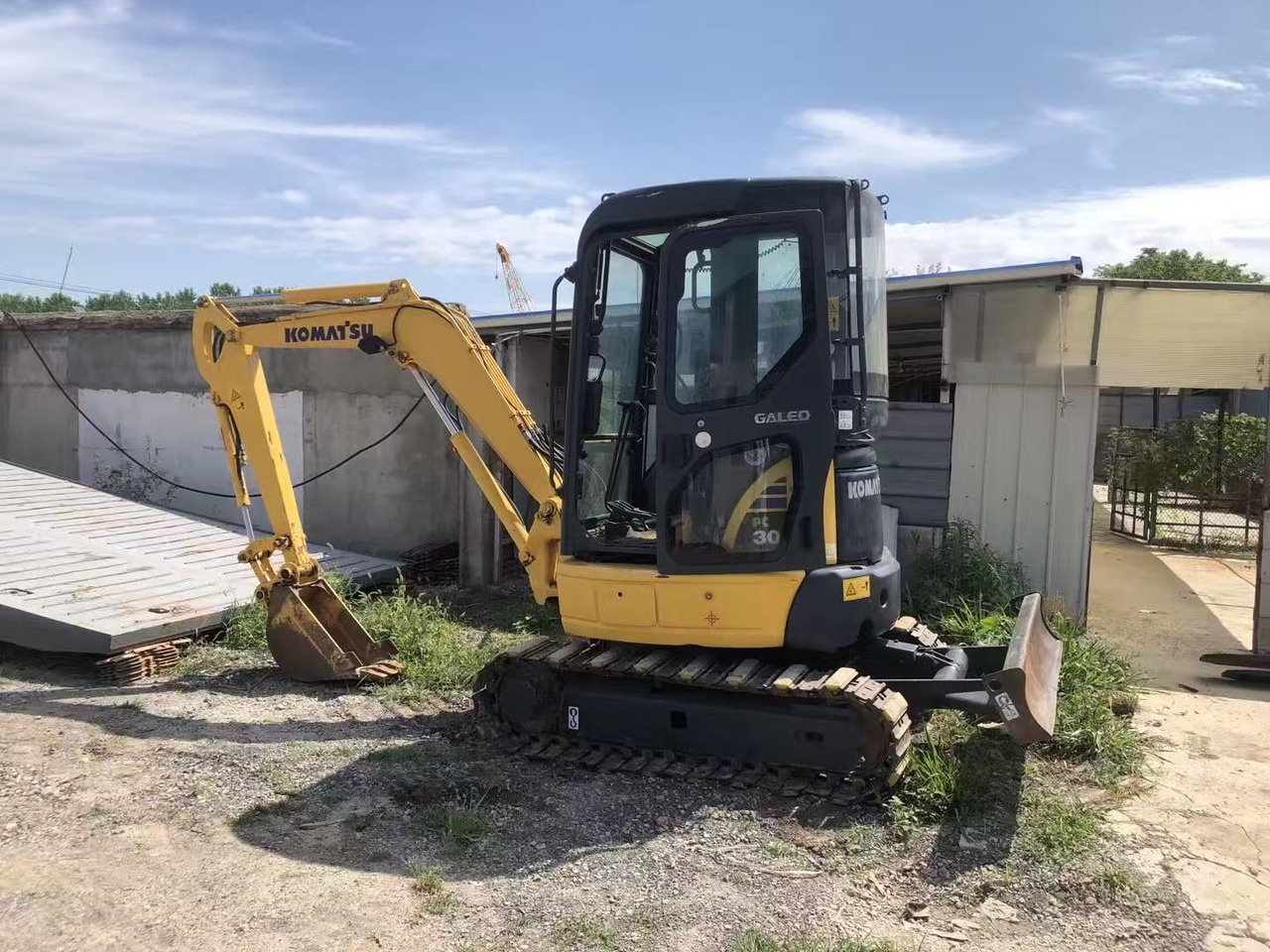 Minigrävmaskin KOMATSU pc30MR: bild 7