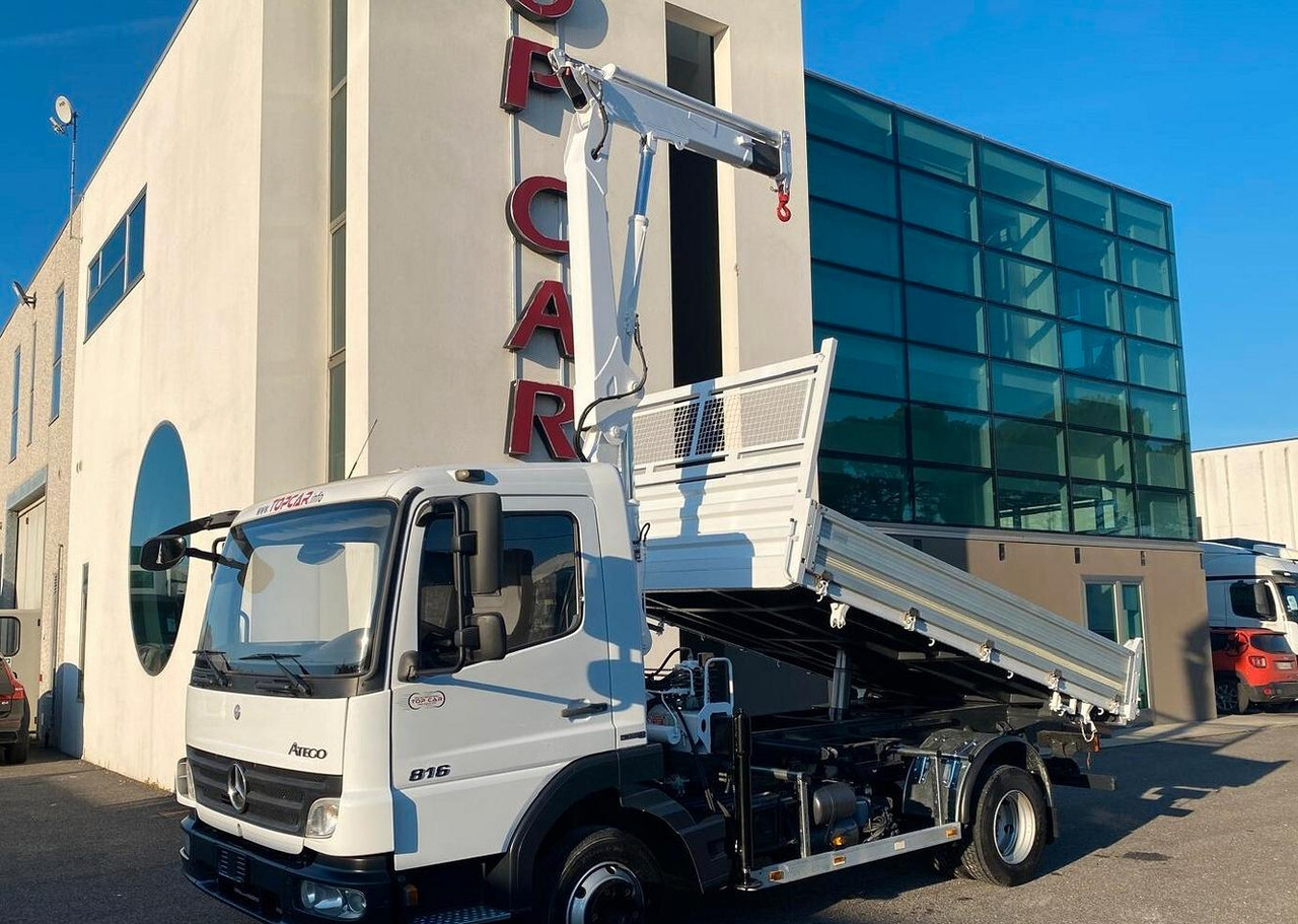 MERCEDES 816 ATEGO CASSONE RIBALTABILE E GRU - Tippbil lastbil, Kranbil: bild 3 MERCEDES 816 ATEGO CASSONE RIBALTABILE E GRU - Tippbil lastbil, Kranbil: bild 3