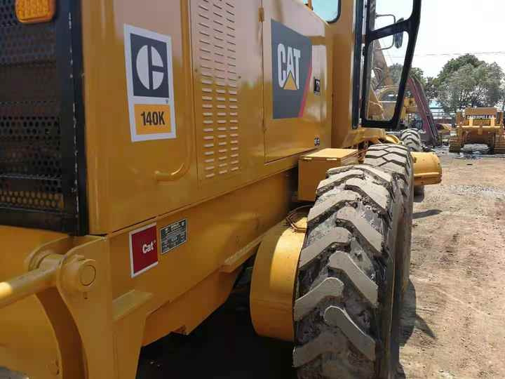 Väghyvel Used Caterpillar CAT 140k Land Road Motor Grader CAT140k Used Grader Cheap Price for Sale [ Copy ]: bild 6
