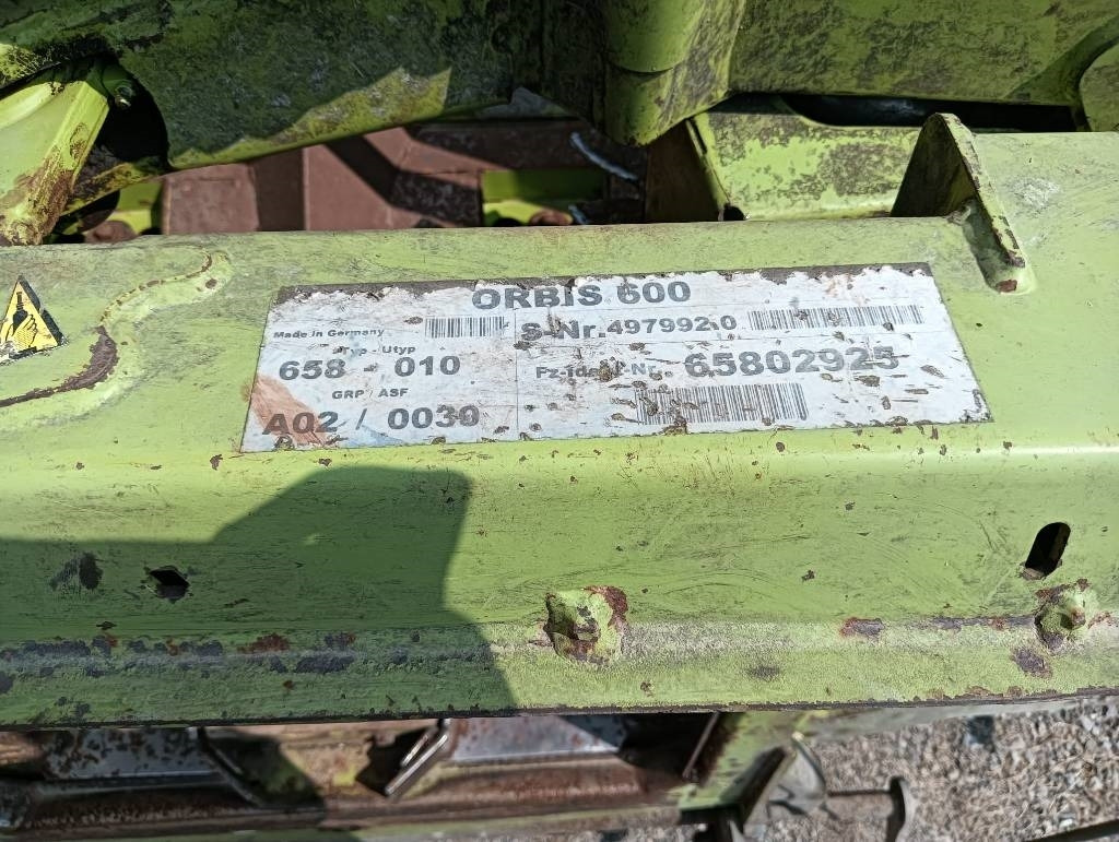 Claas Orbis 600  - Skärbord för majs: bild 5 Claas Orbis 600  - Skärbord för majs: bild 5