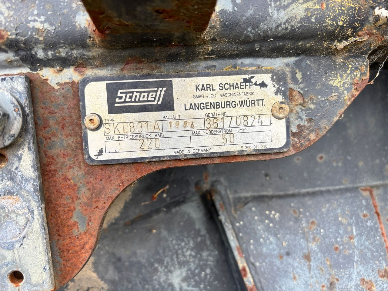 Schaeff Seitenkippschaufel - Hjullastare: bild 3 Schaeff Seitenkippschaufel - Hjullastare: bild 3