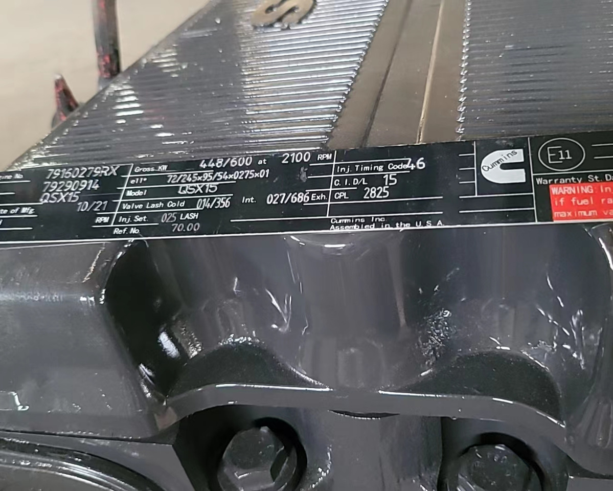 CUMMINS QSX15 - Motor för Grävmaskin: bild 2 CUMMINS QSX15 - Motor för Grävmaskin: bild 2