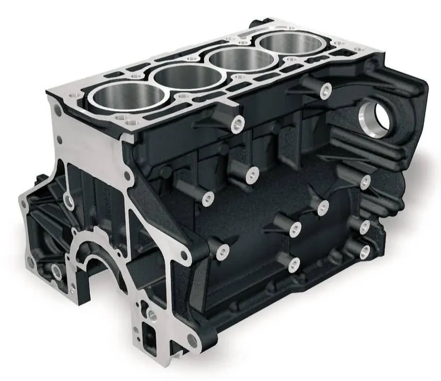 Cylinder Block 4D95 6D95 6D125 - Cylinderblock för Grävmaskin: bild 1 Cylinder Block 4D95 6D95 6D125 - Cylinderblock för Grävmaskin: bild 1