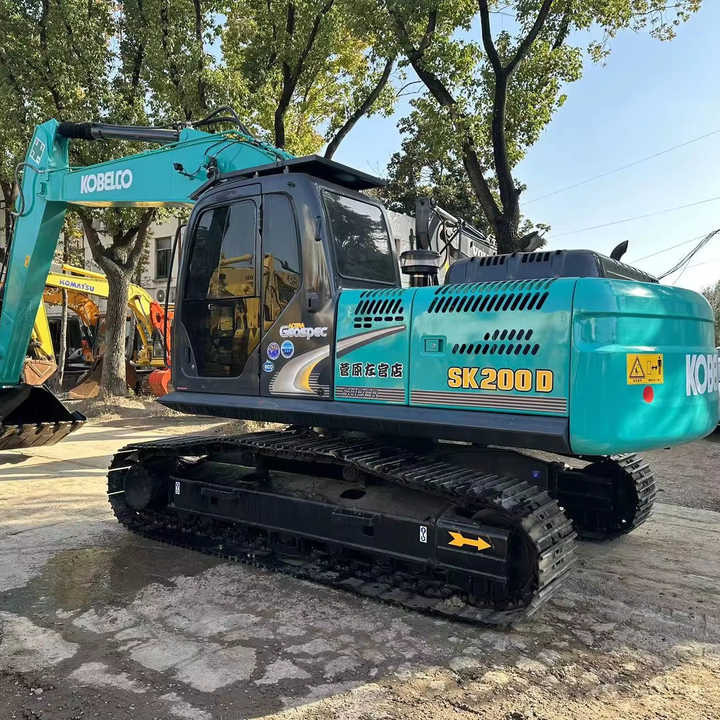 Used Japan Kobelco SK200-8 Crawler Excavator New Arrival Earth-moving Machine for Sale - Bandgrävare: bild 1 Used Japan Kobelco SK200-8 Crawler Excavator New Arrival Earth-moving Machine for Sale - Bandgrävare: bild 1