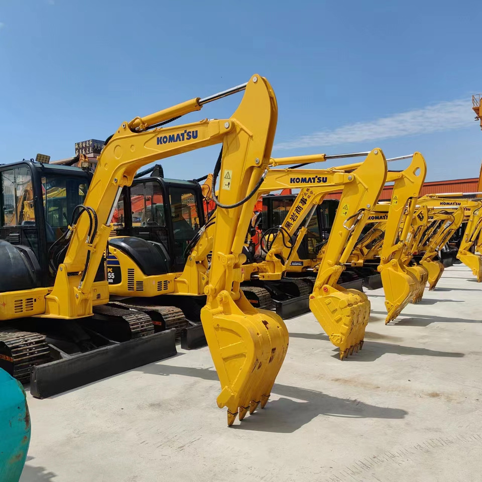 KOMATSU PC55MR - Bandgrävare: bild 1 KOMATSU PC55MR - Bandgrävare: bild 1