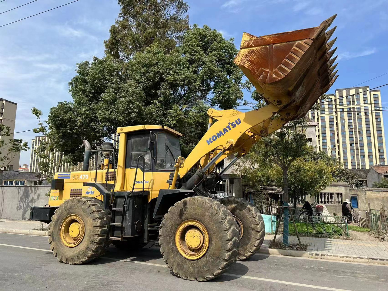 KOMATSU WA470-3 - Hjullastare: bild 5 KOMATSU WA470-3 - Hjullastare: bild 5