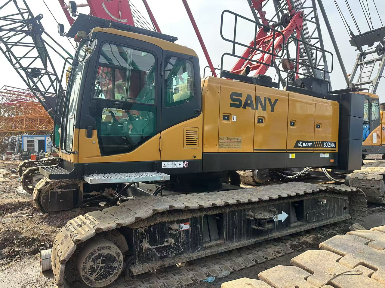 SANY 55-ton crawler crane - Bandgående kran: bild 3 SANY 55-ton crawler crane - Bandgående kran: bild 3