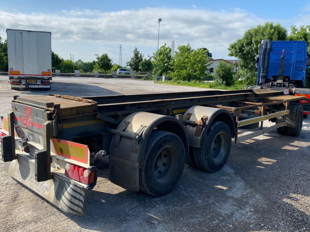 Lastväxlarsläp/ Liftdumpersläp ZORZI 26 R 070 19 A SCARRABILE BALESTRATO: bild 7