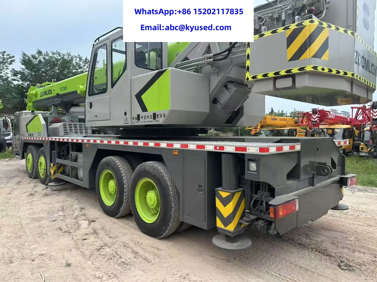 ZOOMLION QY70V ZTC700V QY80V ZTC800V 70TON 80TON CRANE - Mobilkran: bild 3 ZOOMLION QY70V ZTC700V QY80V ZTC800V 70TON 80TON CRANE - Mobilkran: bild 3