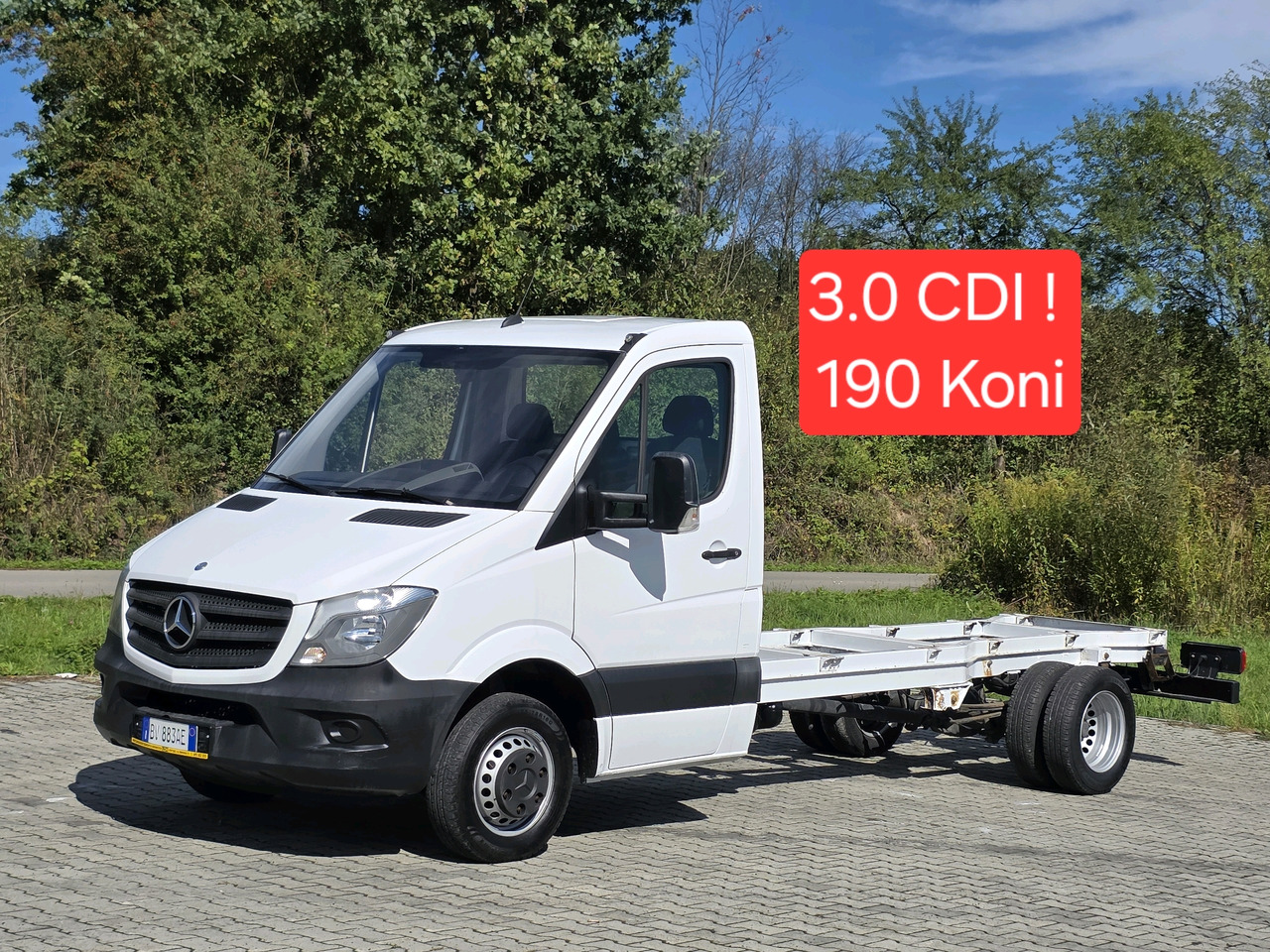 Mercedes-Benz Sprinter 419 CDI Rama Max ! 3.0 CDI ! Klima ! Bez Korozji ! - Transportbil med flak: bild 1 Mercedes-Benz Sprinter 419 CDI Rama Max ! 3.0 CDI ! Klima ! Bez Korozji ! - Transportbil med flak: bild 1